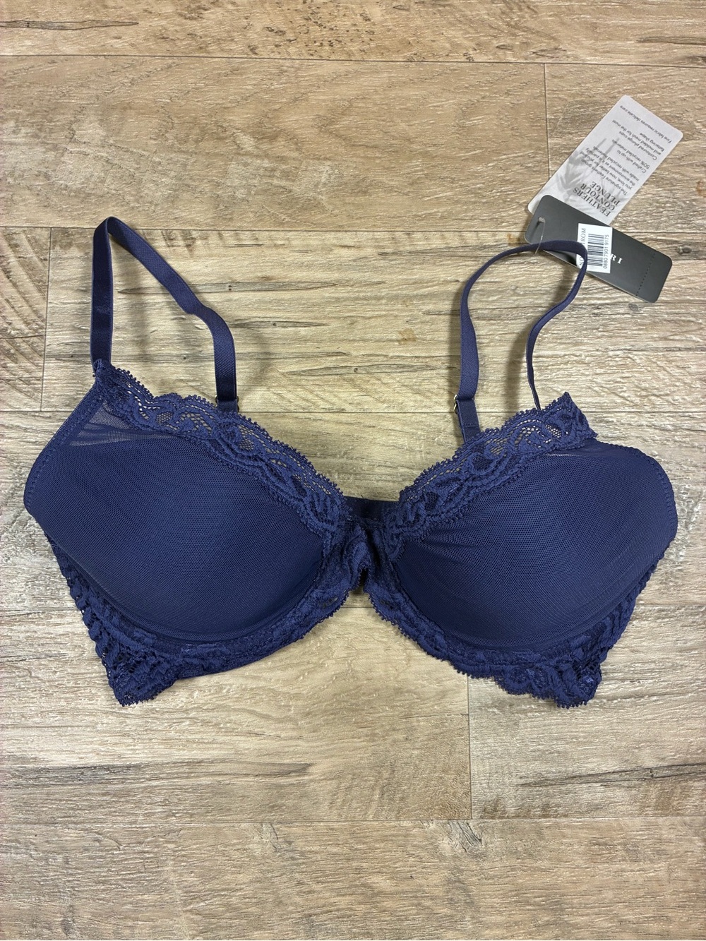 Natori Feathers Lace Underwired Demi Bra Twilight